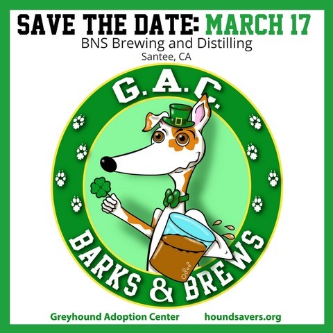 GAC St. Patrick's Day Barks & Brews @ BNS Brewing in Santee